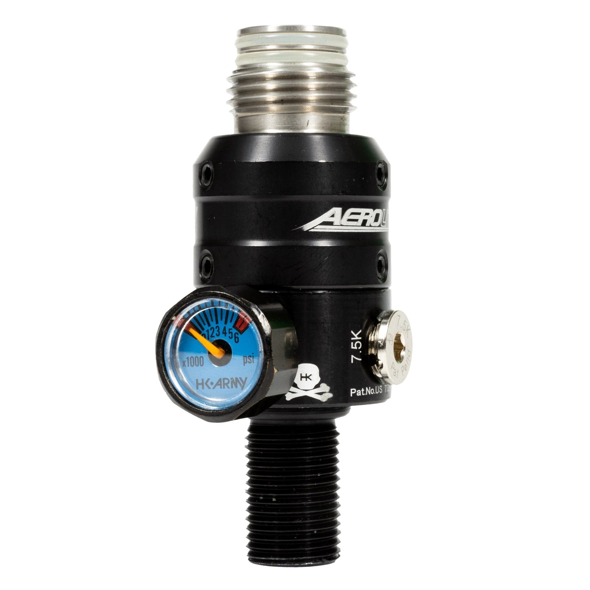 AeroLite Pro XT Regulator + Case (Stainless Steel Threading) - KA Tech Airsoft - Tank Regulator
