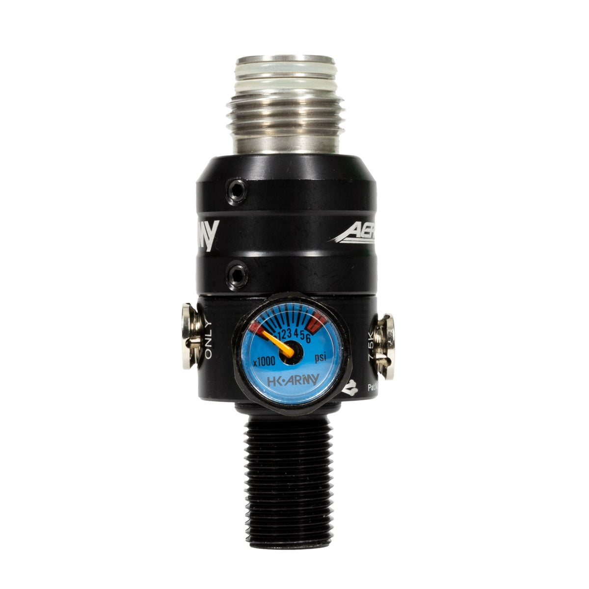 AeroLite Pro XT Regulator + Case (Stainless Steel Threading) - KA Tech Airsoft - Tank Regulator