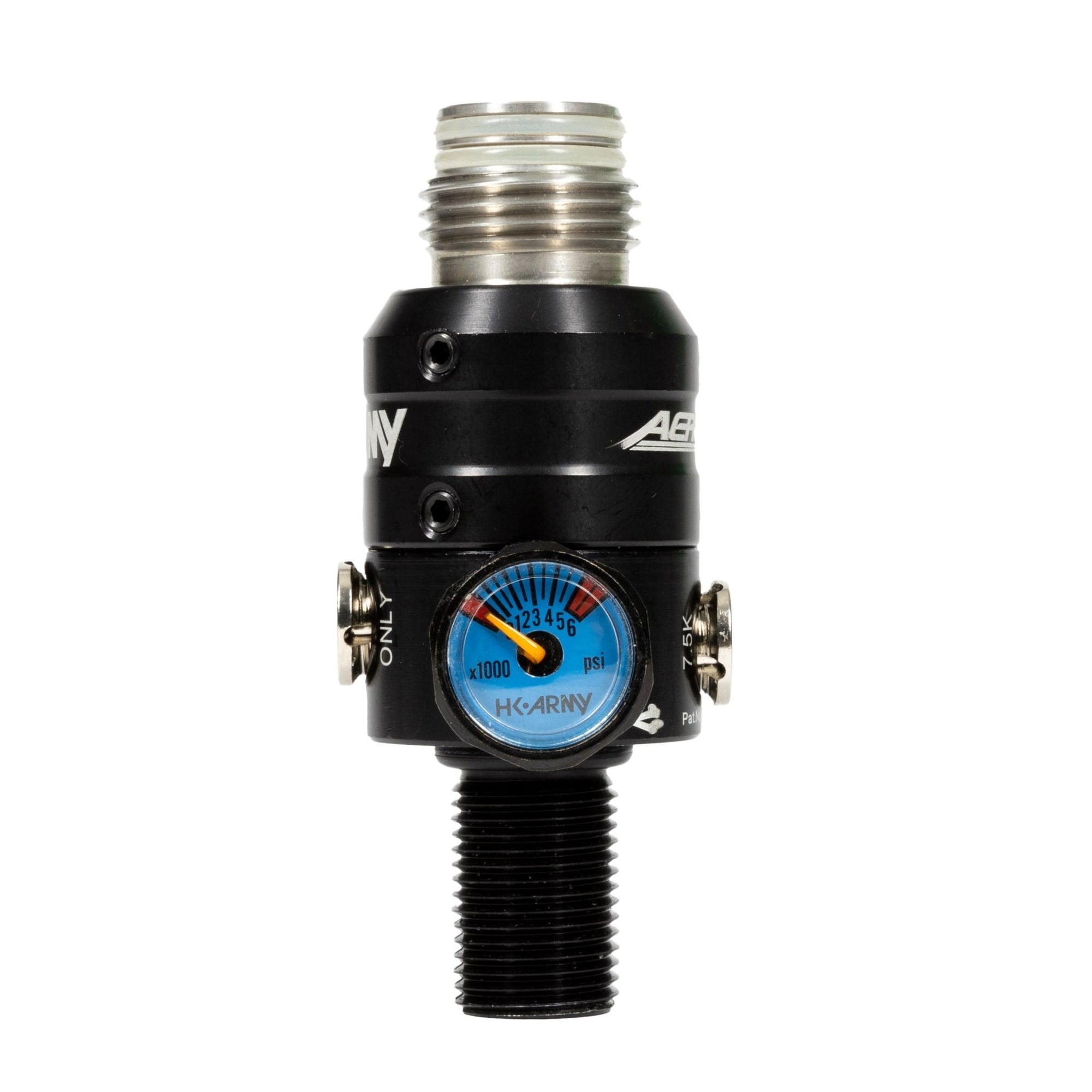 AeroLite Pro XT Regulator + Case (Stainless Steel Threading) - KA Tech Airsoft - Tank Regulator