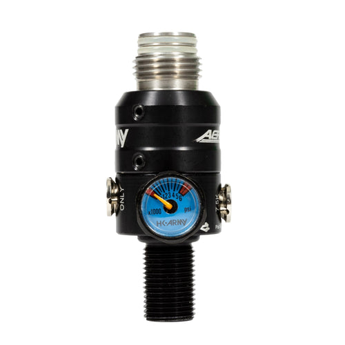 AeroLite Pro XT Regulator + Case (Stainless Steel Threading) - KA Tech Airsoft - Tank Regulator