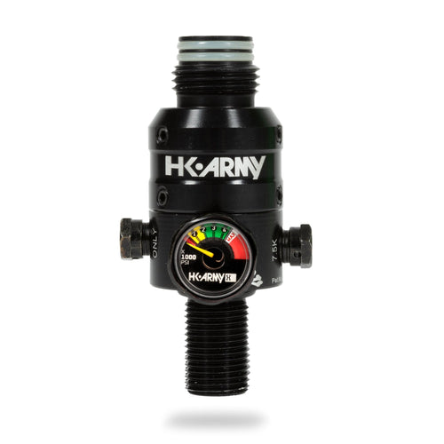 AeroLite Pro Regulator - Adjustable & Rotational - Black - KA Tech Airsoft - Air Tank
