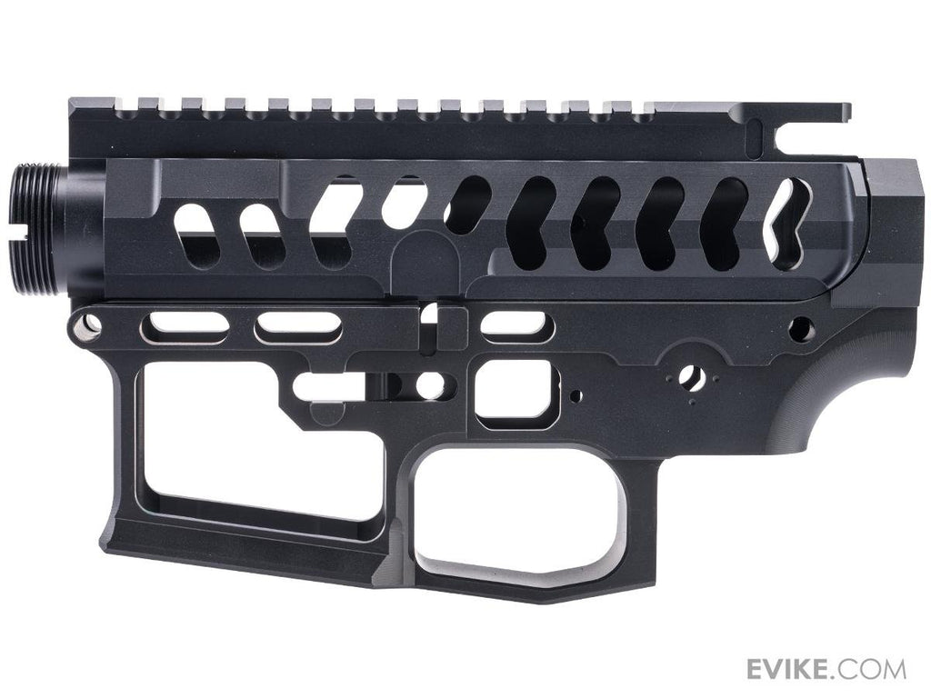 Retro Arms CNC Skeletonized Receiver for M4 / M16 Airsoft AEG Rifles - KA Tech Airsoft - Receivers