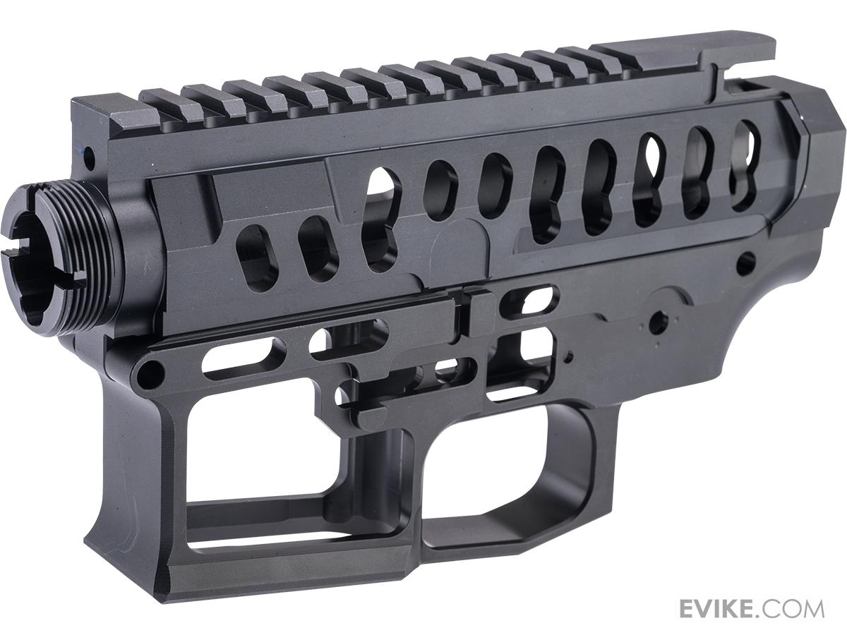 Retro Arms CNC Skeletonized Receiver for M4 / M16 Airsoft AEG Rifles - KA Tech Airsoft - Receivers