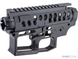 Retro Arms CNC Skeletonized Receiver for M4 / M16 Airsoft AEG Rifles - KA Tech Airsoft - Receivers