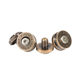 Goggle Screw Set "Primer" Brass - KA Tech Airsoft - Goggle Accessories