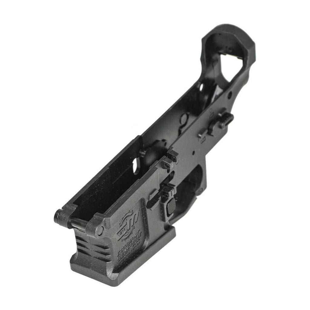 G&G SSG1 SR Series Polymer Lower Complete | Black - KA Tech Airsoft - Lower Receiver