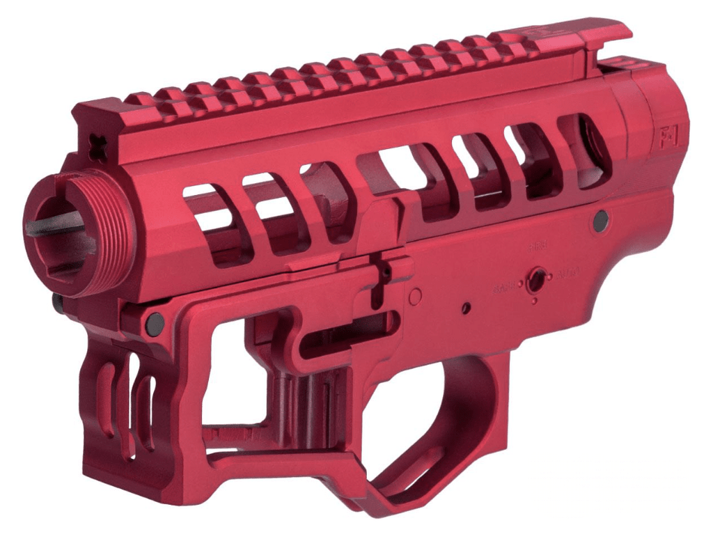 EMG F - 1 Firearms Officially Licensed UDR - 15 - 3G Full Metal M4 Receiver Set (Color: Black) - KA Tech Airsoft - Rifle parts