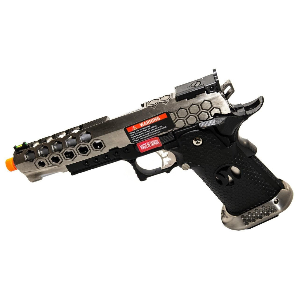 AW Custom | HX25 Full Metal Competition Ready GBB | Silver - KA Tech Airsoft - Pistol