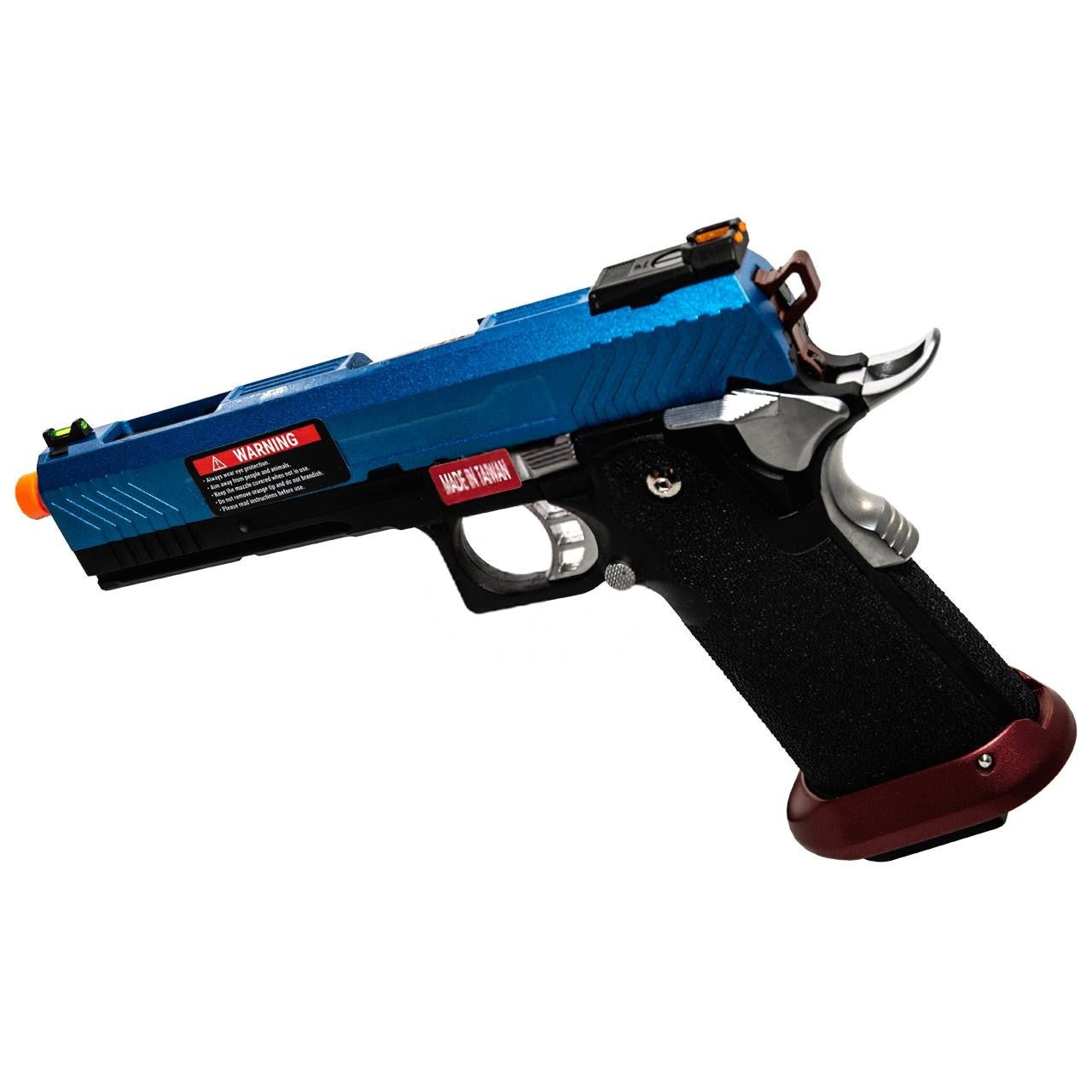AW Custom Hi - Capa Competition GBB Pistol Blue Patriot - KA Tech Airsoft - Pistol